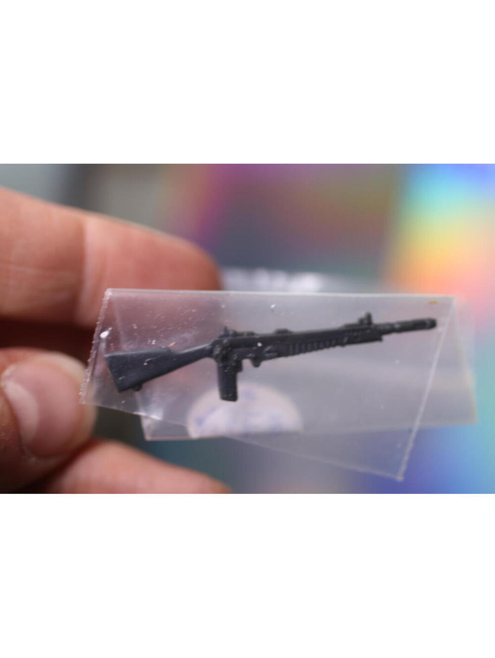 1983 GI JOE 3.75” - SNOW JOB (V1 / S2) ACCESSORY - LASER RIFLE (B)